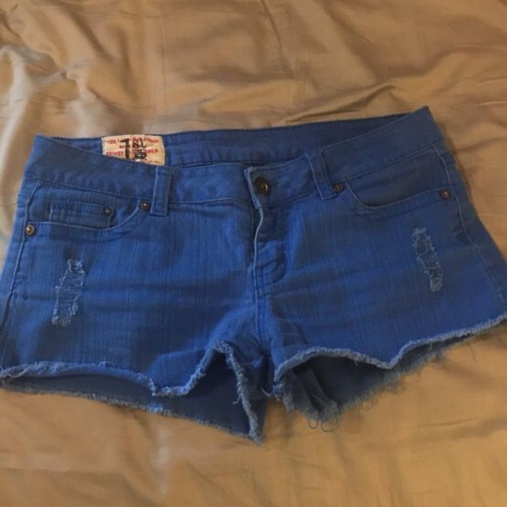 1st Kiss Blue Shorts